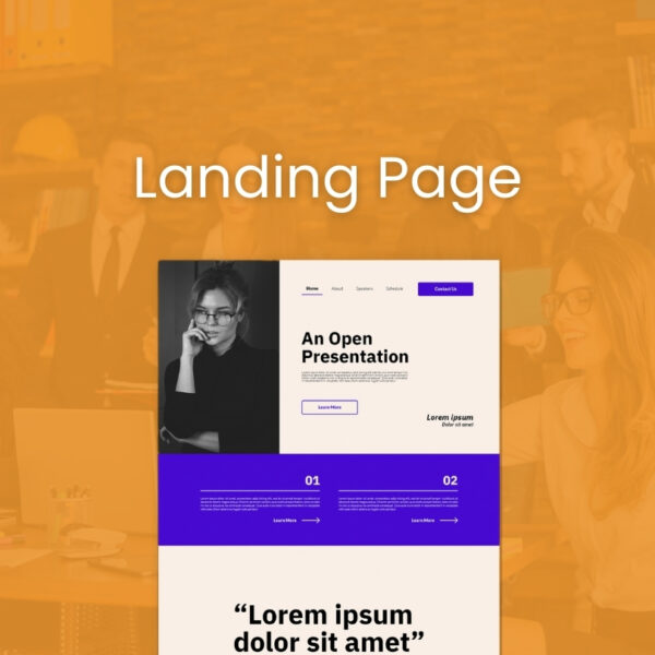 Landing Page